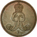 Coin, German States, HANNOVER, Georg V, 2 Pfennig, 1863, AU(50-53), Copper