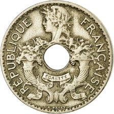 Coin, FRENCH INDO-CHINA, 5 Cents, 1925, Paris, EF(40-45), Copper-nickel, KM:18