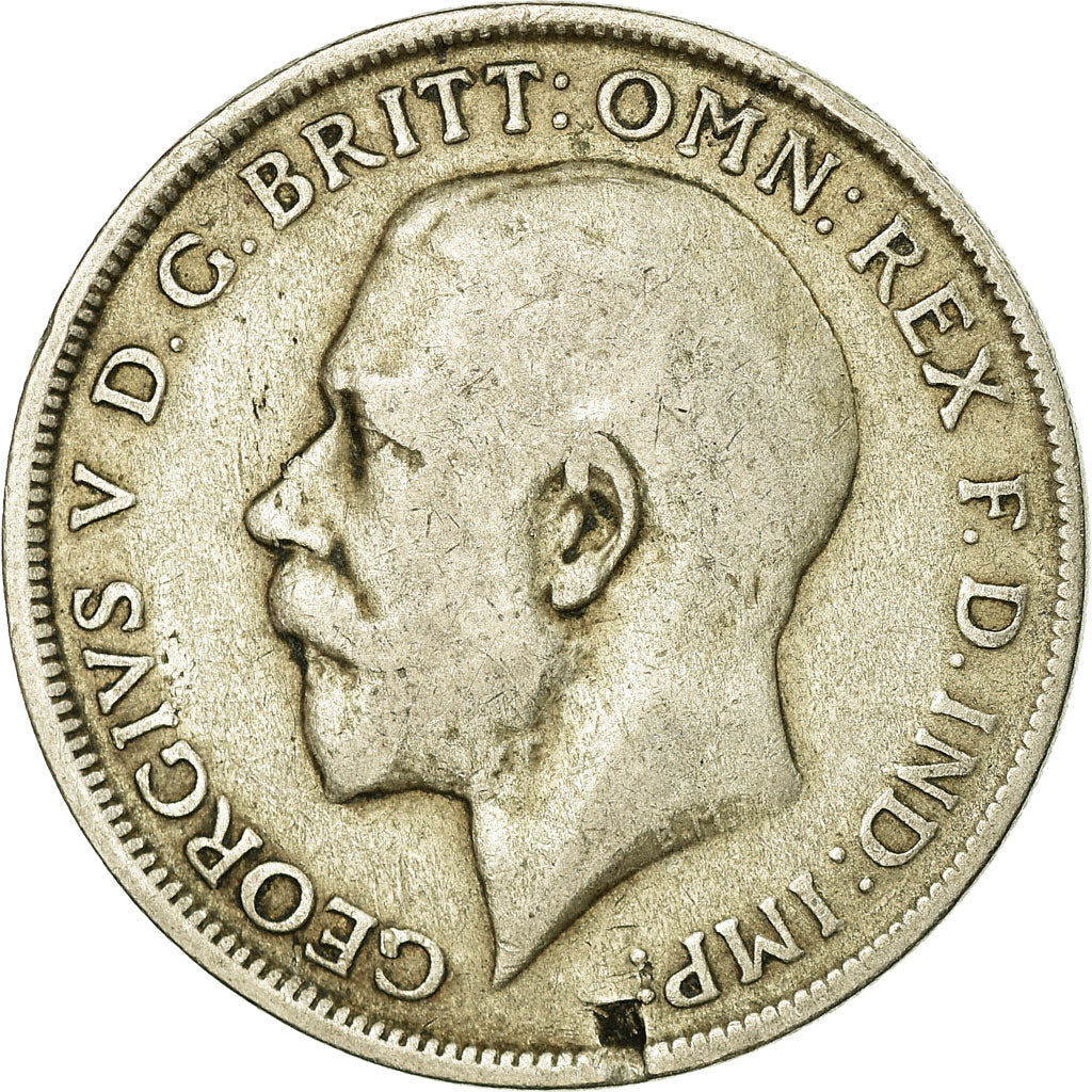 Coin, Great Britain, George V, Florin, Two Shillings, 1920, VF(20-25), Silver
