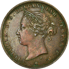Coin, Jersey, Victoria, 1/24 Shilling, 1877, EF(40-45), Bronze, KM:7