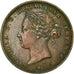 Coin, Jersey, Victoria, 1/24 Shilling, 1877, EF(40-45), Bronze, KM:7