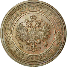 Münze, Russland, Nicholas II, 2 Kopeks, 1915, Saint-Petersburg, SS, Kupfer