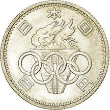 Coin, Japan, Hirohito, 100 Yen, 1964, AU(55-58), Silver, KM:79