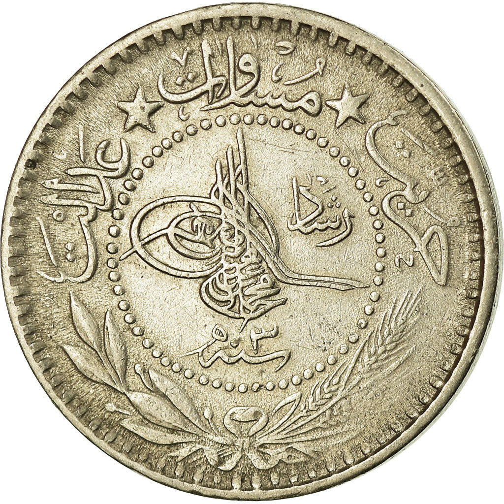 Monnaie, Turquie, Muhammad V, 10 Para, 1911/AH1327, Qustantiniyah, TTB, Nickel