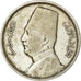 Coin, Egypt, Fuad I, 5 Piastres, 1933/AH1352, British Royal Mint, VF(30-35)