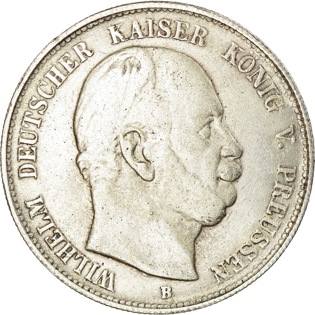 Coin, German States, PRUSSIA, Wilhelm I, 5 Mark, 1876, Vienne, Contemporary