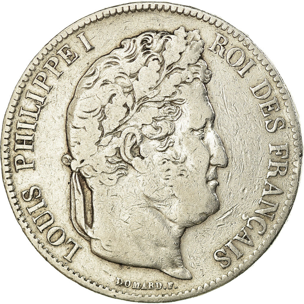 Coin, France, Louis-Philippe, 5 Francs, 1832, La Rochelle, VF(20-25), Silver
