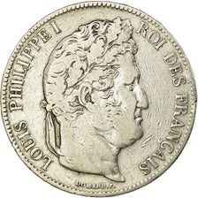 Coin, France, Louis-Philippe, 5 Francs, 1832, La Rochelle, VF(20-25), Silver