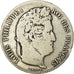 Moneda, Francia, Louis-Philippe, 5 Francs, 1832, Marseille, BC+, Plata