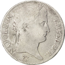 FRANCE, Napoléon I, 5 Francs, 1815, Limoges, KM #704.4, AU(50-53), Silver, G...