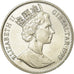Coin, Gibraltar, Elizabeth II, Crown, 1993, EF(40-45), Copper-nickel, KM:145