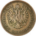 Monnaie, Autriche, Franz Joseph I, 4 Kreuzer, 1861, TTB, Cuivre, KM:2194