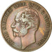 Moneta, Szwecja, Oscar I, 5 Öre, 1857, EF(40-45), Bronze, KM:690
