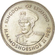 Coin, Lesotho, Moshoeshoe II, 50 Licente, Lisente, 1983, AU(55-58)