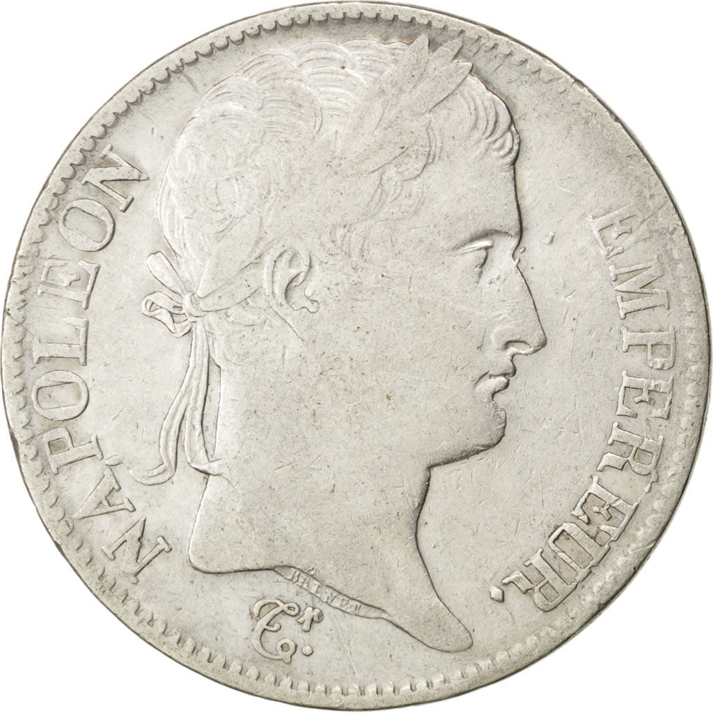 FRANCE, Napoléon I, 5 Francs, 1813, Limoges, KM #694.7, VF(30-35), Silver, G...