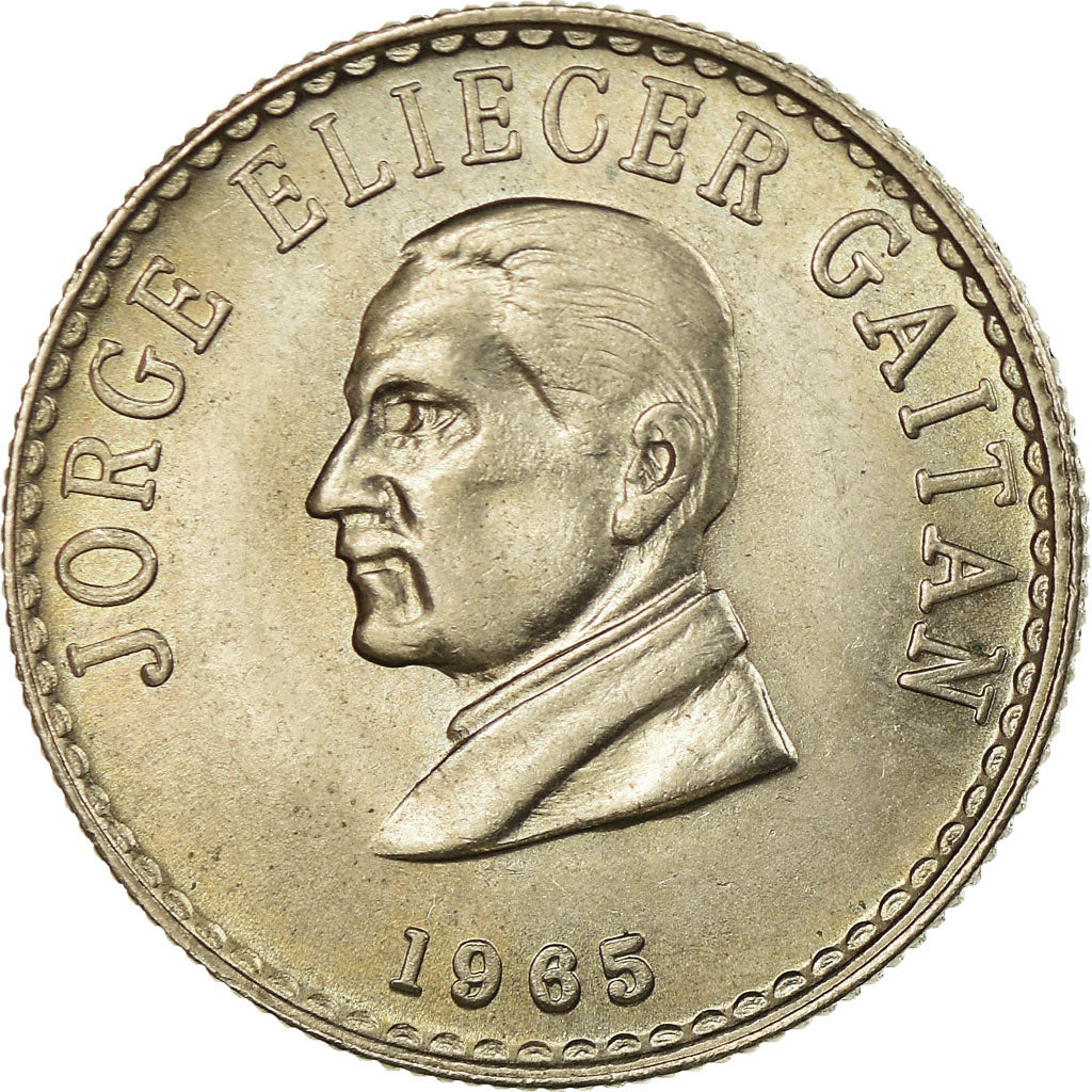 Moneta, Colombia, 20 Centavos, 1965, SPL, Rame-nichel, KM:224