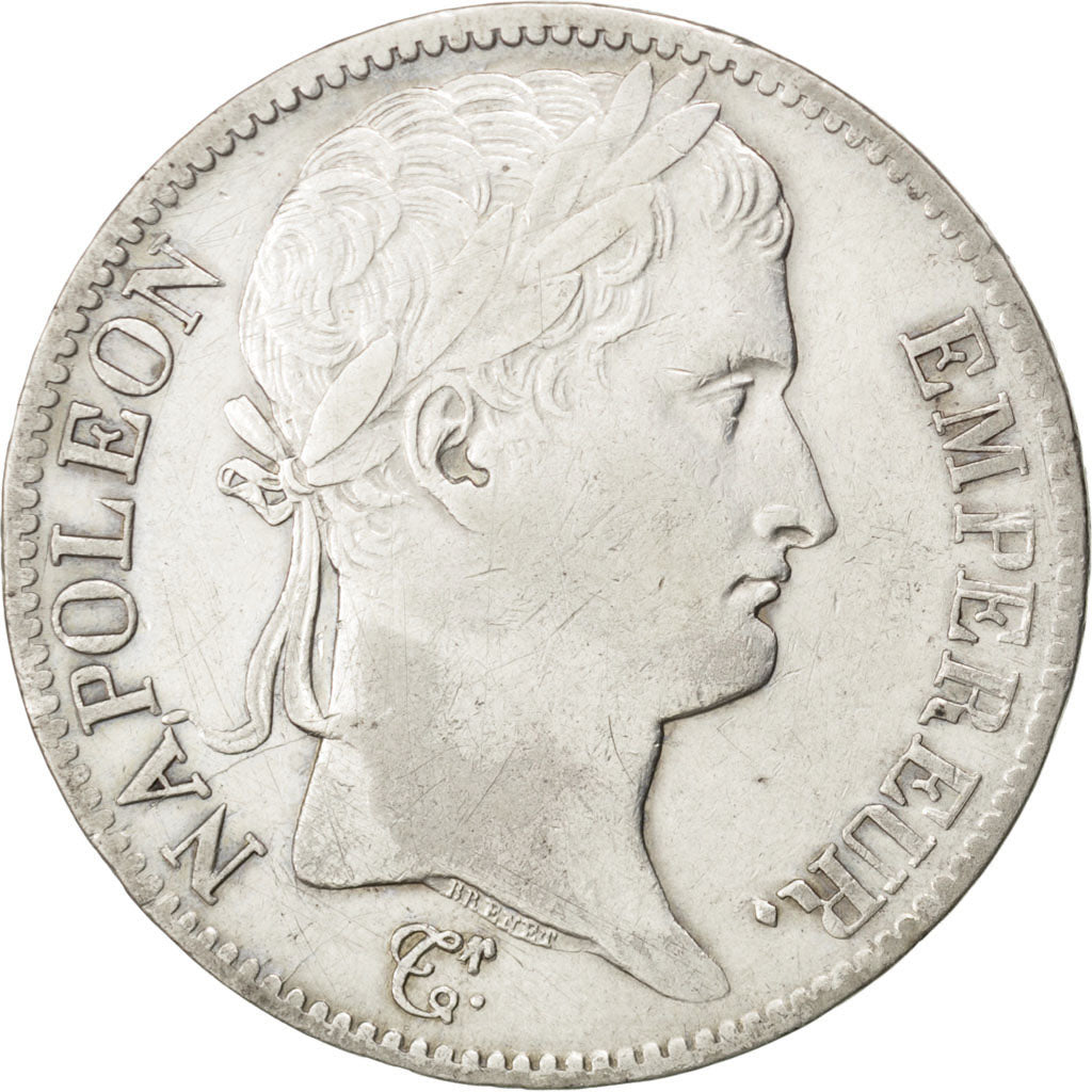 FRANCE, Napoléon I, 5 Francs, 1811, Lille, KM #694.16, EF(40-45), Silver, Gadour