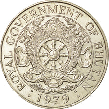Moneta, Bhutan, Ngultrum, 1979, SPL-, Rame-nichel, KM:49