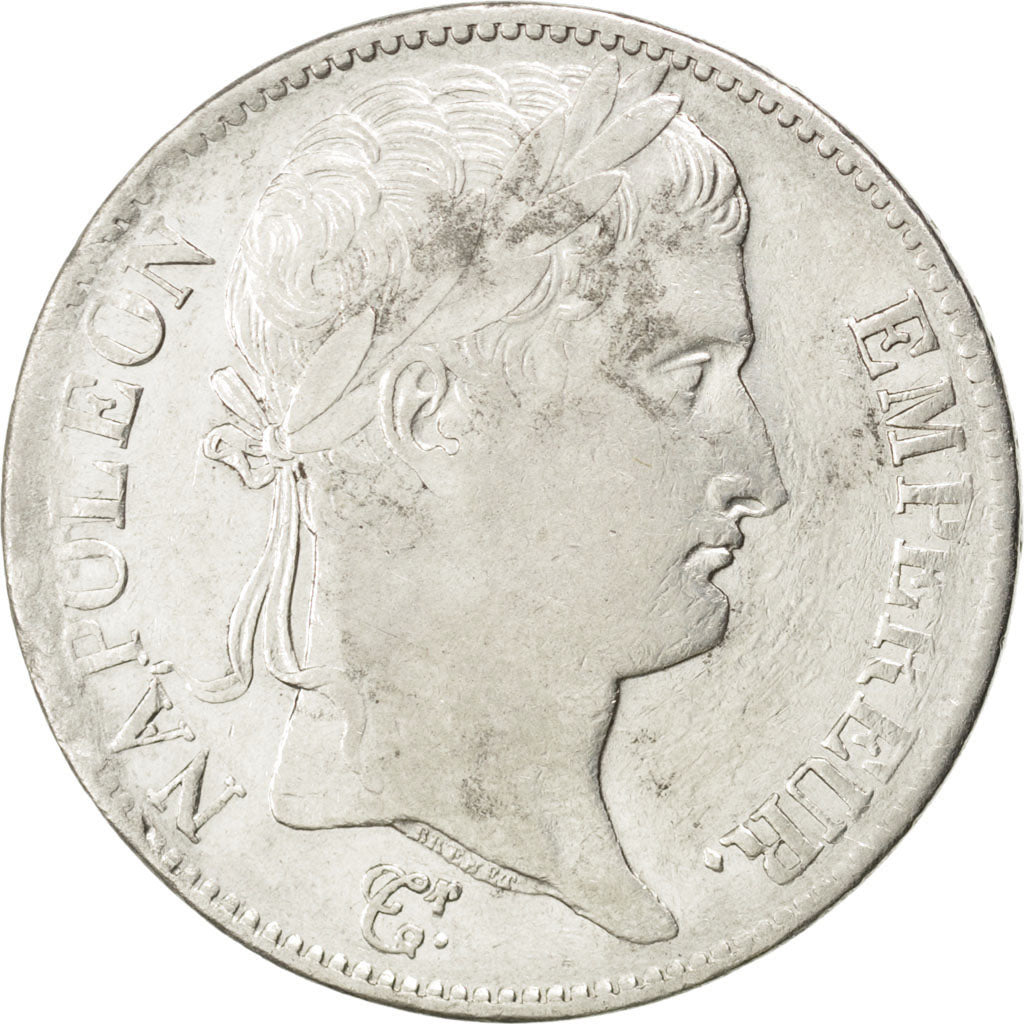 Coin, France, Napoléon I, 5 Francs, 1812, Limoges, EF(40-45), Silver, KM:694.7
