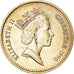 Monnaie, Gibraltar, Elizabeth II, 2 Pounds, 1990, SUP, Virenium, KM:24