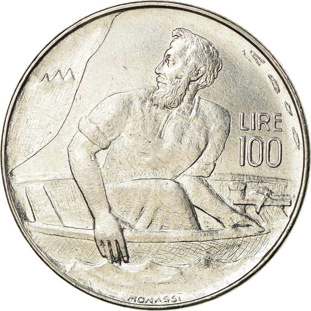 Monnaie, San Marino, 100 Lire, 1972, Rome, SPL, Steel, KM:20