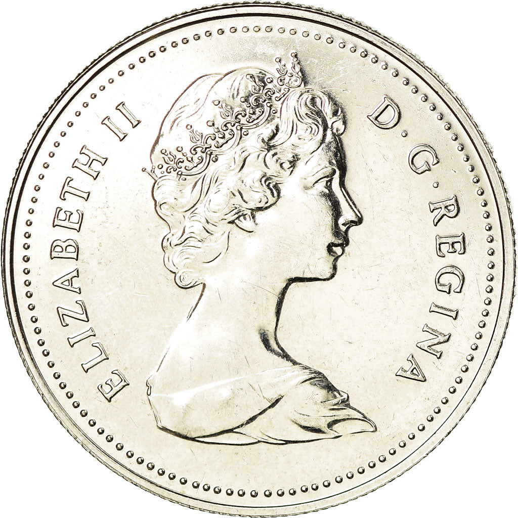 Coin, Canada, Elizabeth II, Dollar, 1983, Royal Canadian Mint, Ottawa