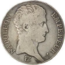 Premier Empire, 5 Francs Napoléon Ier Empereur, An 13 M, KM 662.10