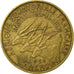 Münze, Kamerun, 25 Francs, 1958, Paris, S+, Aluminum-Bronze, KM:12