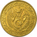 Coin, Algeria, 20 Centimes, 1964/AH1383, Paris, EF(40-45), Aluminum-Bronze
