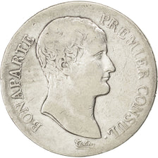 FRANCE, 5 Francs, 1803, Paris, KM #650.1, VF(30-35), Silver, Gadoury #577, 24.93