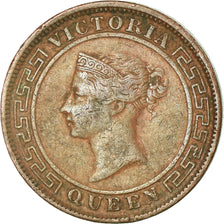 Moneta, Cejlon, Victoria, Cent, 1870, VF(30-35), Miedź, KM:92