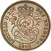 Coin, Belgium, Leopold II, 2 Centimes, 1909, AU(55-58), Copper, KM:35.1