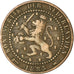 Moeda, Países Baixos, William III, Cent, 1883, EF(40-45), Bronze, KM:107.1