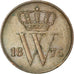 Moneta, Holandia, William III, Cent, 1876, EF(40-45), Miedź, KM:100