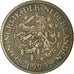 Coin, Netherlands, Wilhelmina I, 2-1/2 Cent, 1929, AU(55-58), Bronze, KM:150
