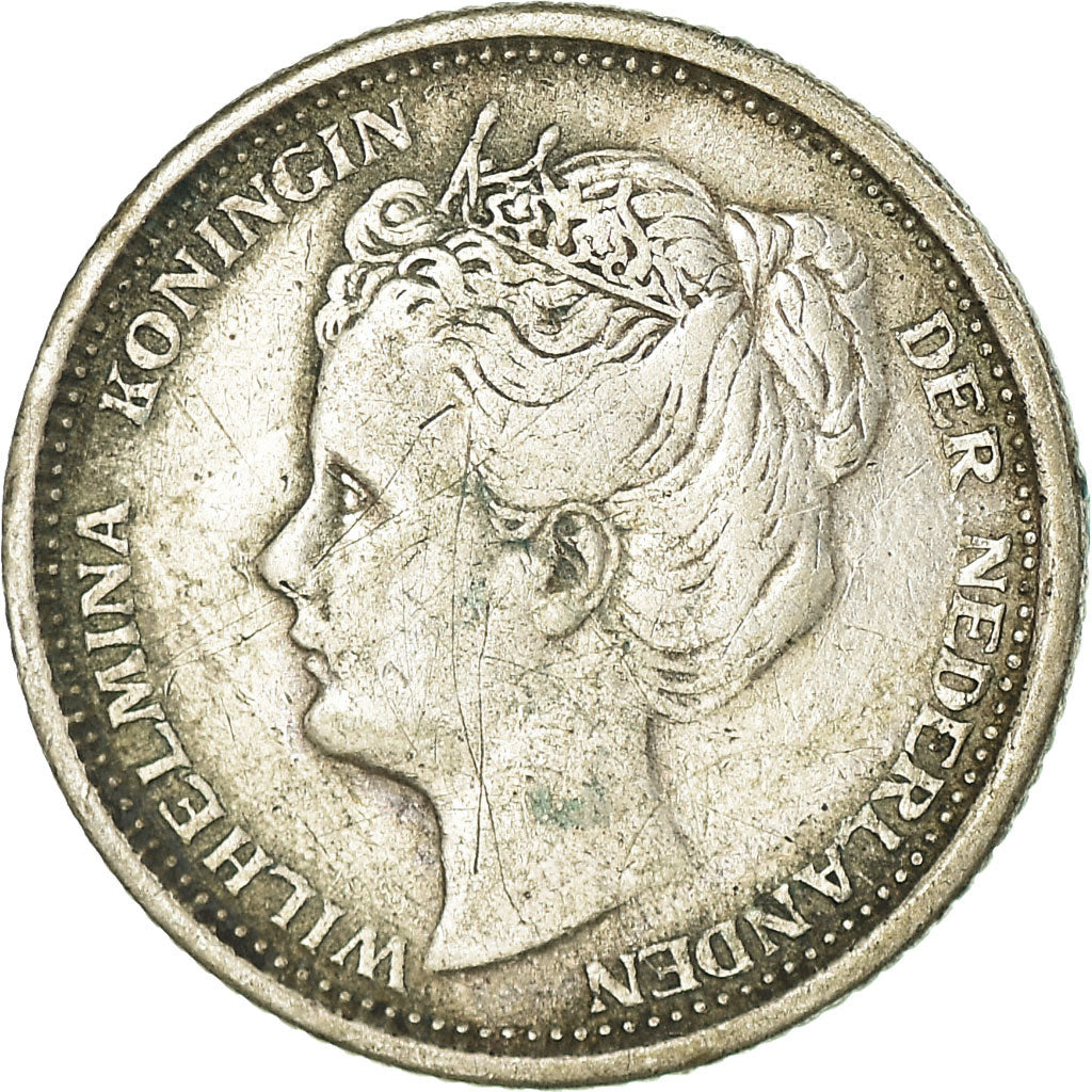 Coin, Netherlands, Wilhelmina I, 10 Cents, 1906, VF(30-35), Silver, KM:136