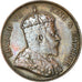 Coin, Hong Kong, Edward VII, Cent, 1902, EF(40-45), Bronze, KM:11