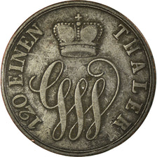 Coin, German States, SCHAUMBURG-LIPPE, Georg Wilhelm, 3 Pfennig, 1858
