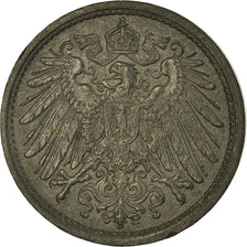 Coin, GERMANY - EMPIRE, 10 Pfennig, 1921, EF(40-45), Zinc, KM:26