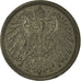Coin, GERMANY - EMPIRE, 10 Pfennig, 1921, EF(40-45), Zinc, KM:26