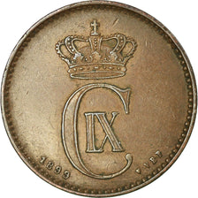 Münze, Dänemark, Christian IX, 2 Öre, 1899, Copenhagen, SS, Bronze, KM:793.2
