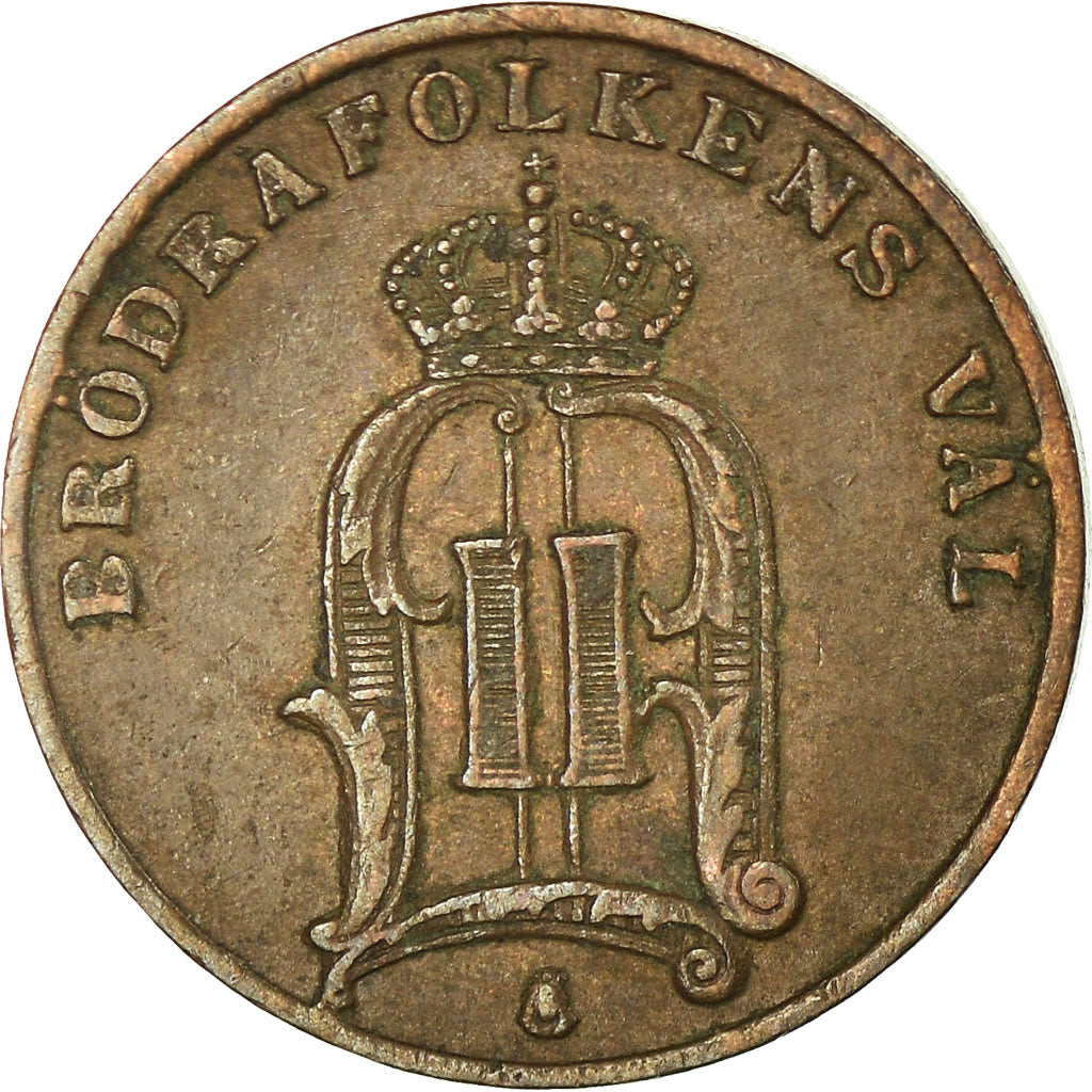 Coin, Sweden, Oscar II, Ore, 1886, EF(40-45), Bronze, KM:750