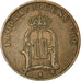 Coin, Sweden, Oscar II, Ore, 1886, EF(40-45), Bronze, KM:750