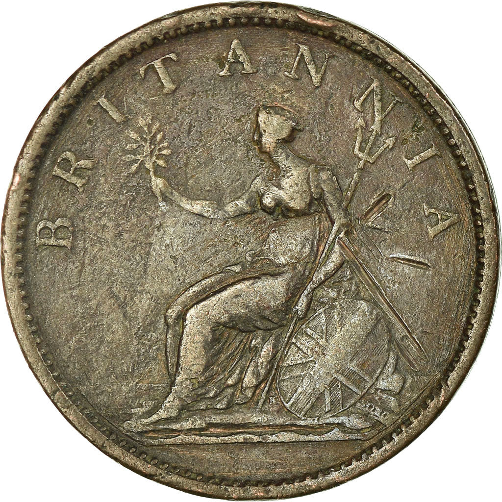 Coin, Great Britain, George III, Penny, 1806, VF(30-35), Copper, KM:663