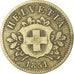 Coin, Switzerland, 10 Rappen, 1851, Bern, VF(30-35), Billon, KM:6