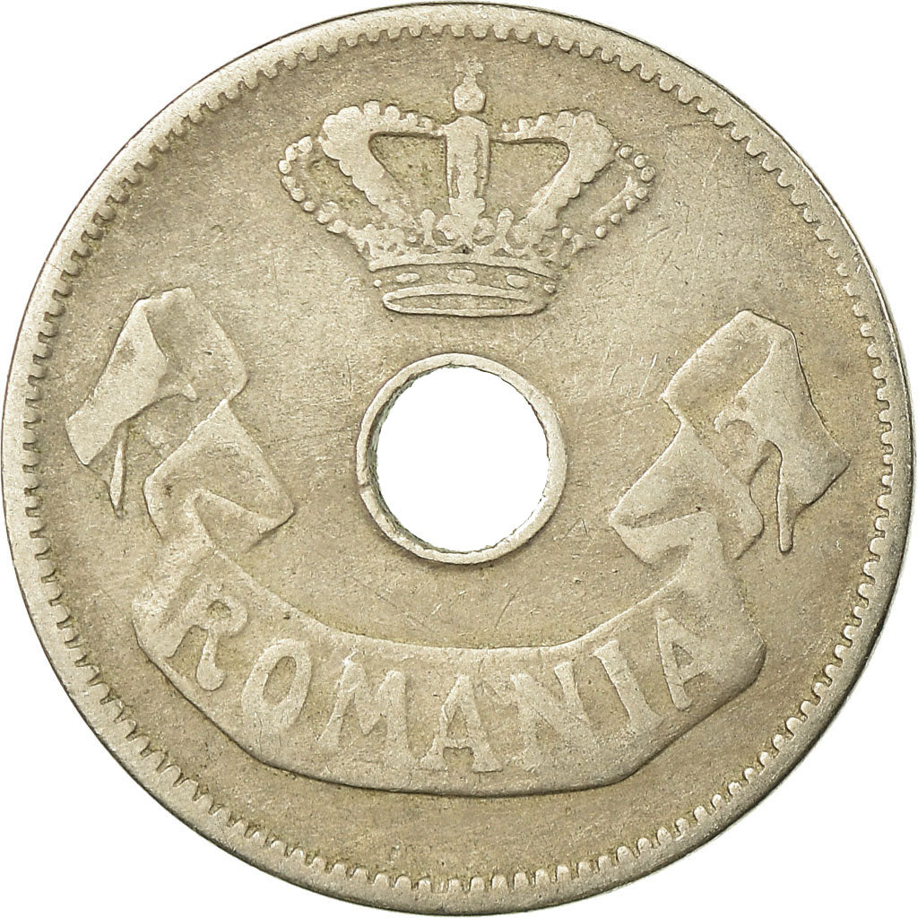 Monnaie, Roumanie, Carol I, 10 Bani, 1905, TB+, Copper-nickel, KM:32