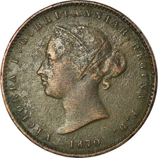 Coin, Jersey, Victoria, 1/26 Shilling, 1870, VF(20-25), Bronze, KM:4