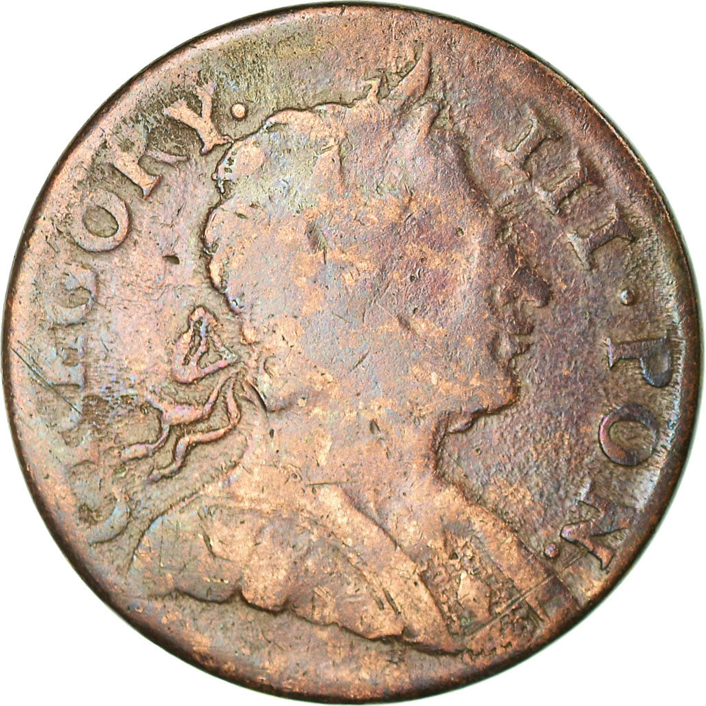 Moneda, Gran Bretaña, Gregory III Pon, Evasion Halfpenny, 1767, British Tars