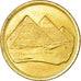 Coin, Egypt, 5 Piastres, 1994/AH1404, MS(60-62), Aluminum-Bronze, KM:622.1