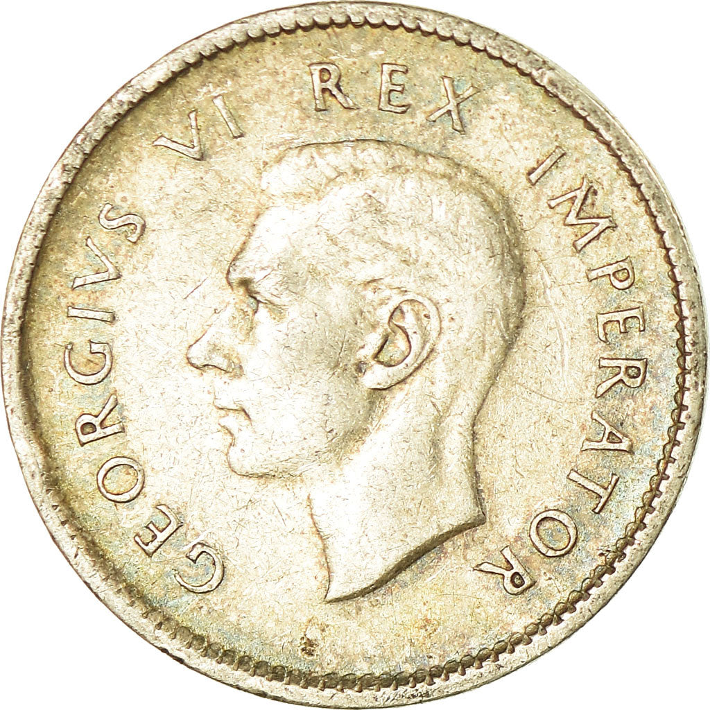 Coin, South Africa, George VI, 3 Pence, 1938, EF(40-45), Silver, KM:26